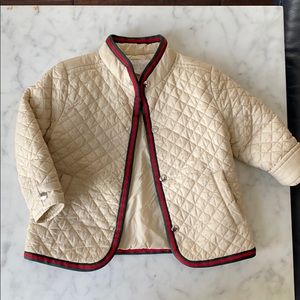Toddler quilted Gucci jacket